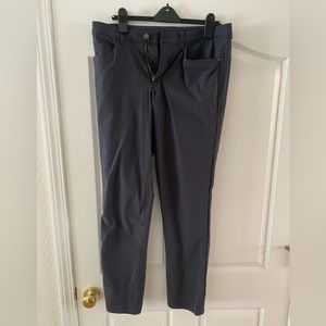 Lululemon ABC pant - 34x32 Warpstreme 5 pocket pant Grey